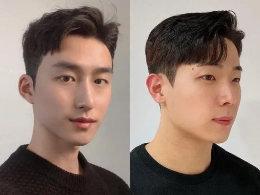 Kiểu tóc layer bung phong cách Hàn Quốc trẻ trung