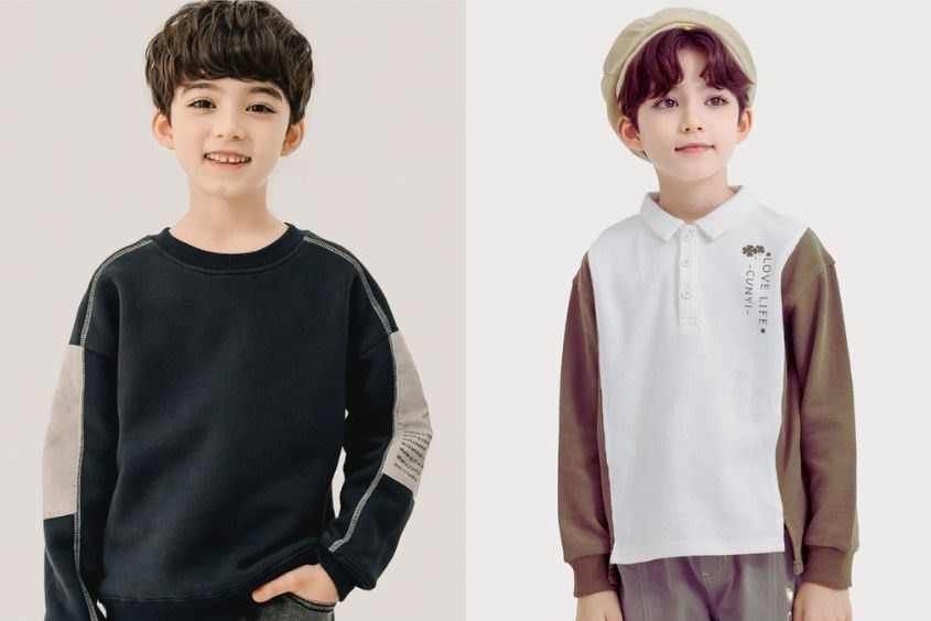 Kiểu tóc Layer Hàn Quốc cho bé trai 9 tuổi