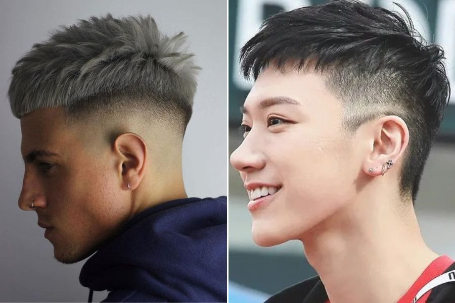 Kiểu tóc layer nam ngắn undercut mạnh mẽ