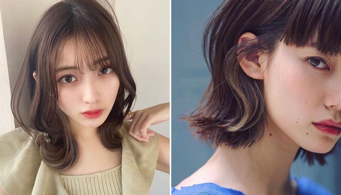 Kiểu tóc layer nữ tự nhiên dài với sóng lơi nhẹ nhàng kiểu Nhật