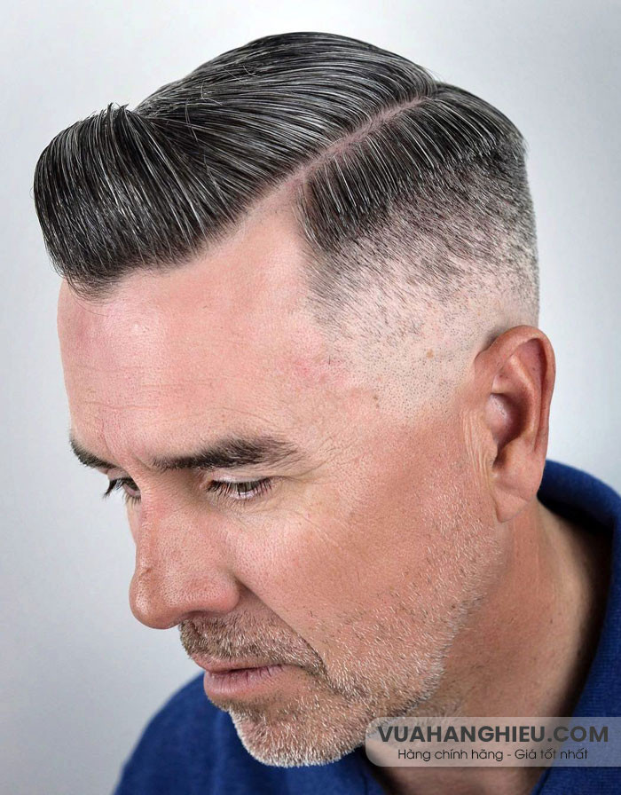 Kiểu tóc Low Fade hiện đại, giúp tạo độ dày và sự gọn gàng cho tóc nam.