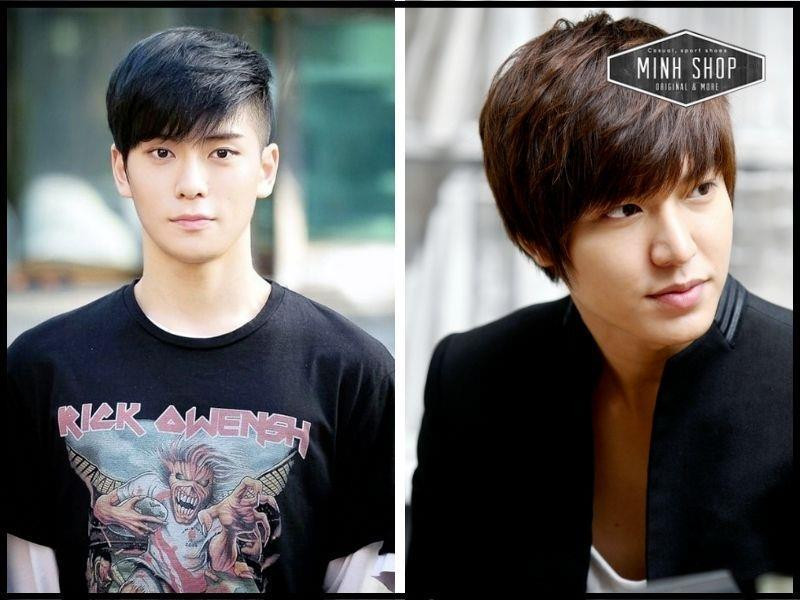 Kiểu tóc mái ngố dày dặn cho nam trán cao