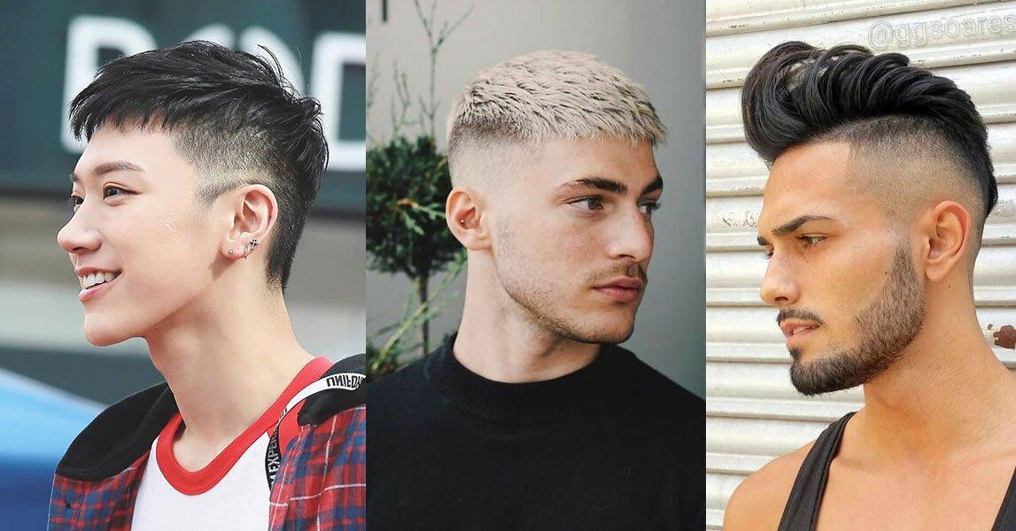 Kiểu tóc Mohawk cá tính cho nam trán cao hói