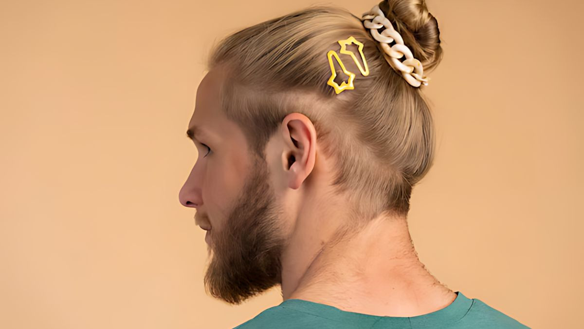 Kiểu tóc nam cột ra sau Man Bun