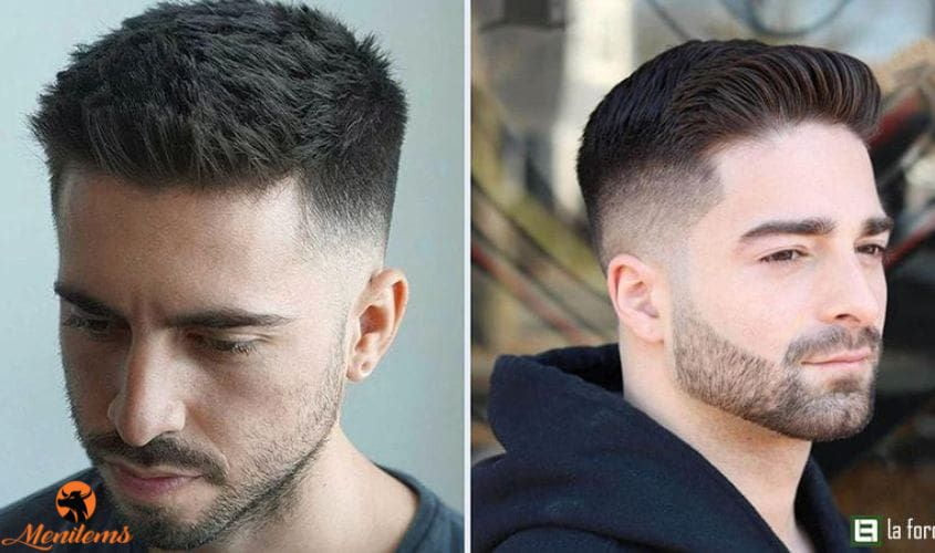 Kiểu tóc nam đẹp cho mặt vuông, giúp làm mềm các góc cạnh và tạo vẻ thanh thoát