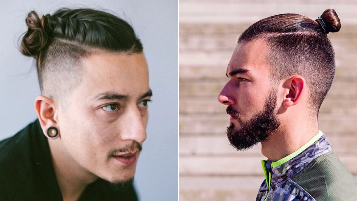Kiểu tóc nam ngắn mùa hè Top Knot độc đáo