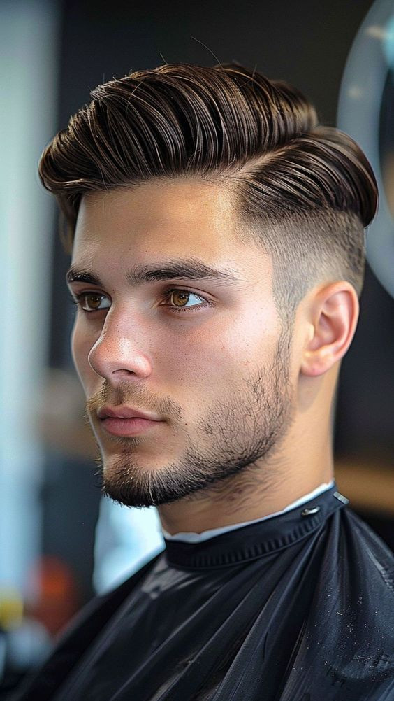 kiểu tóc nam taper fade undercut