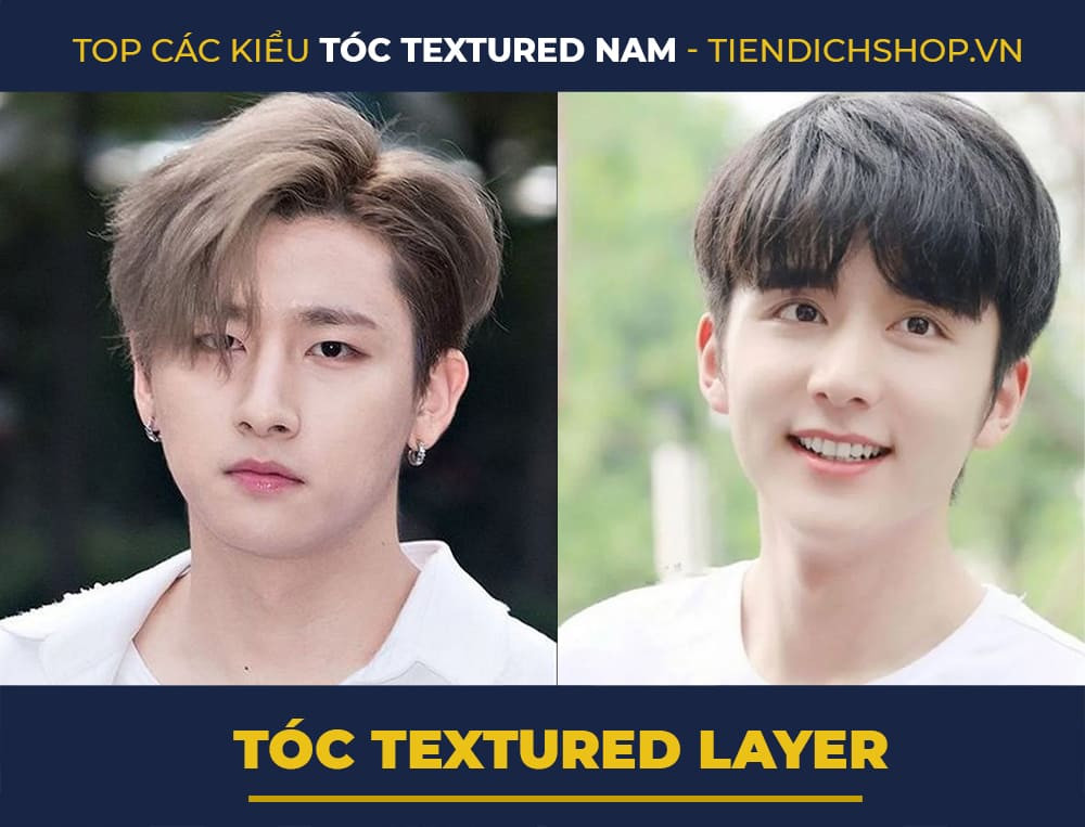 Kiểu tóc nam Textured Layer