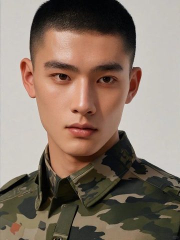 Kiểu tóc nam thủy quân lục chiến cổ điển, gọn gàng và mạnh mẽ