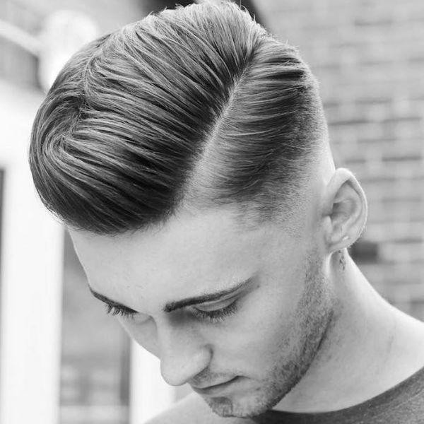 Kiểu tóc nam văn phòng Comb Over che khuyết điểm hiệu quả.