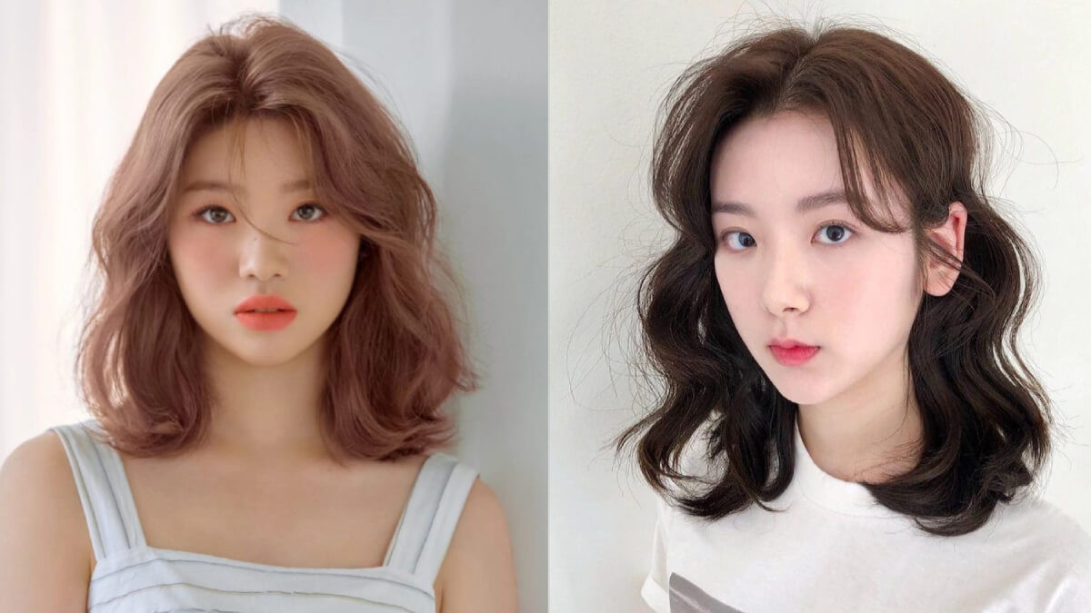 Kiểu tóc ngắn cho nữ mặt tròn xoăn chữ S