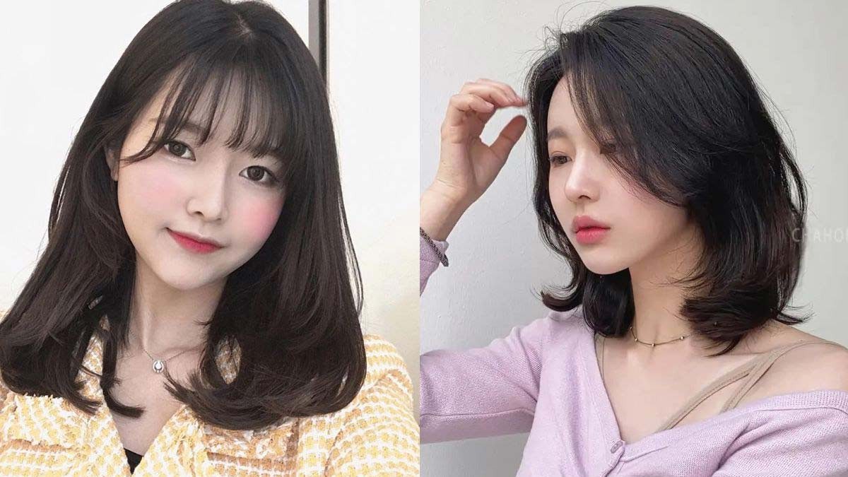 Kiểu tóc ngắn ngang vai trẻ trung
