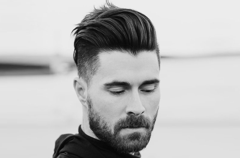Kiểu tóc Pompadour nam tính và gọn gàng