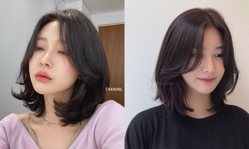 Kiểu tóc pop layer duỗi cúp đơn giản, thanh lịch, phù hợp với nhiều phong cách
