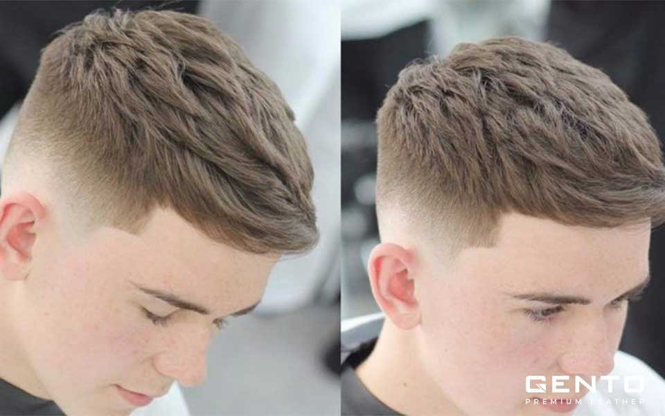 Kiểu tóc short quiff undercut mang vẻ hiện đại