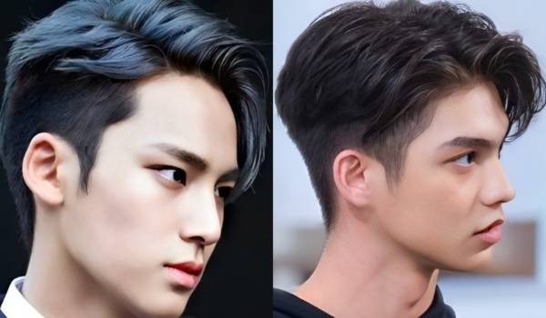 Kiểu tóc Side Part rẽ ngôi, làm mềm các đường nét mặt góc cạnh