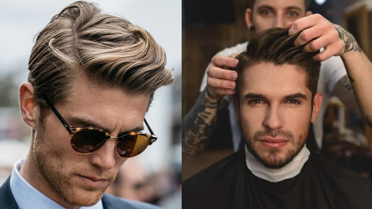 Kiểu tóc Side Part Slick Back lịch lãm