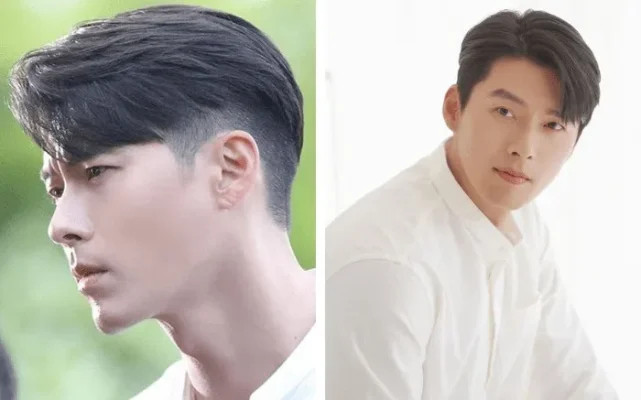 Kiểu tóc Side Part thanh lịch với đường ngôi 7/3 rõ ràng, phần tóc trên được chải mượt sang một bên