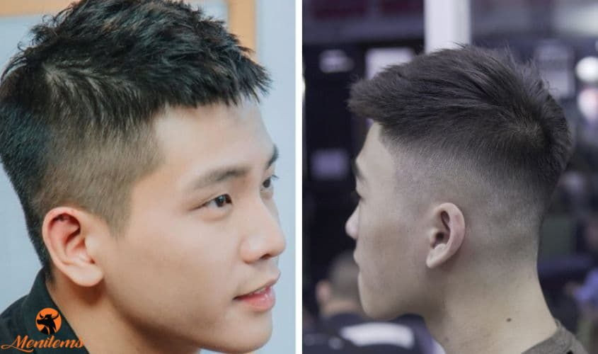 Kiểu tóc Textured Crop trẻ trung với độ phồng tự nhiên và dễ tạo kiểu