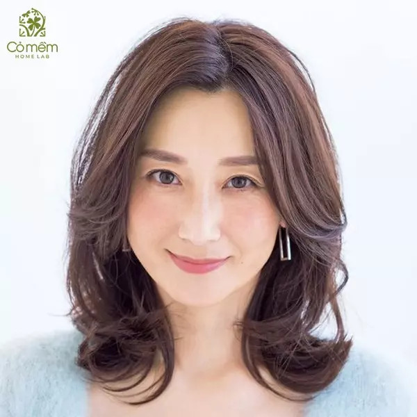 Kiểu tóc tỉa layer đa năng cho phụ nữ U50