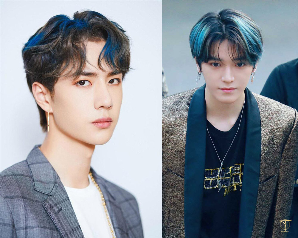 Kiểu tóc Undercut Highlight cho nam da ngăm đen