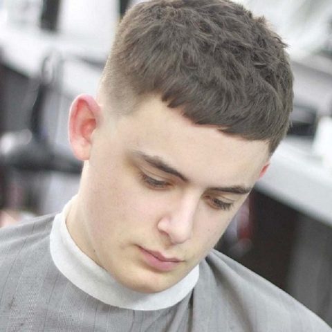 Kiểu tóc undercut mái ngố ngắn năng động, trẻ trung