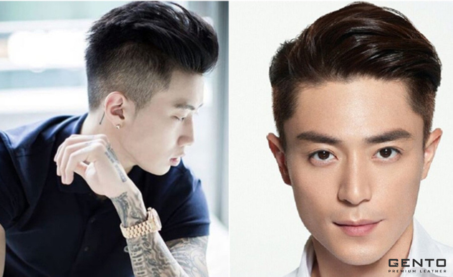 Kiểu tóc Undercut một mái.