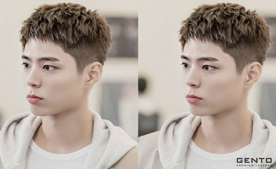 Kiểu tóc Undercut Quiff học sinh.