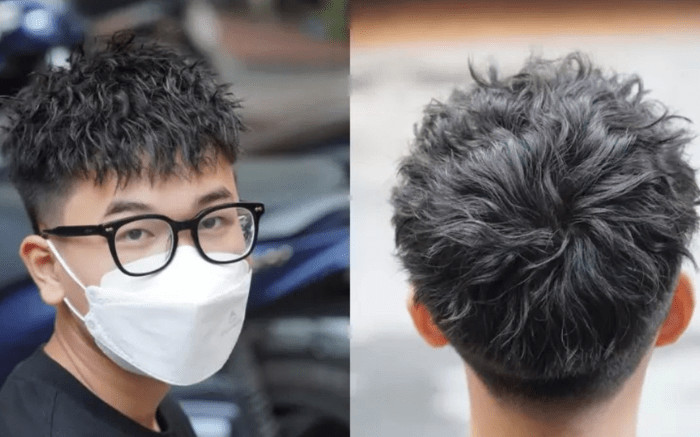Kiểu tóc uốn Layer Fly, mang lại vẻ ngoài độc đáo, phong cách và nam tính đầy cuốn hút