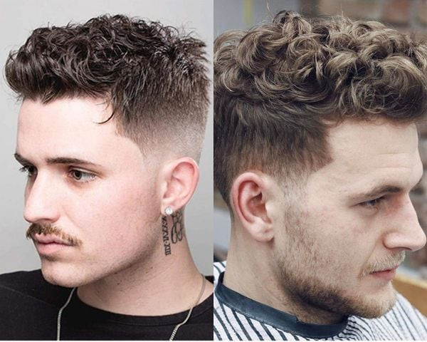 Kiểu tóc uốn ngắn dành cho nam giới