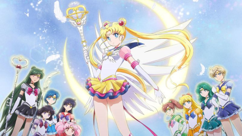 Kiểu tóc vàng kim kinh điển của Usagi Tsukino