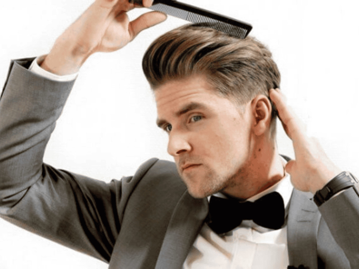 Kỹ thuật tạo kiểu tóc đơn giản cho nam mặt tròn tại nhà