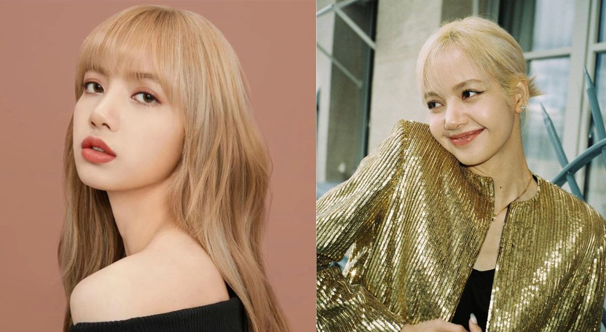 Lisa nhuộm tóc vàng thu hút mọi ánh nhìn