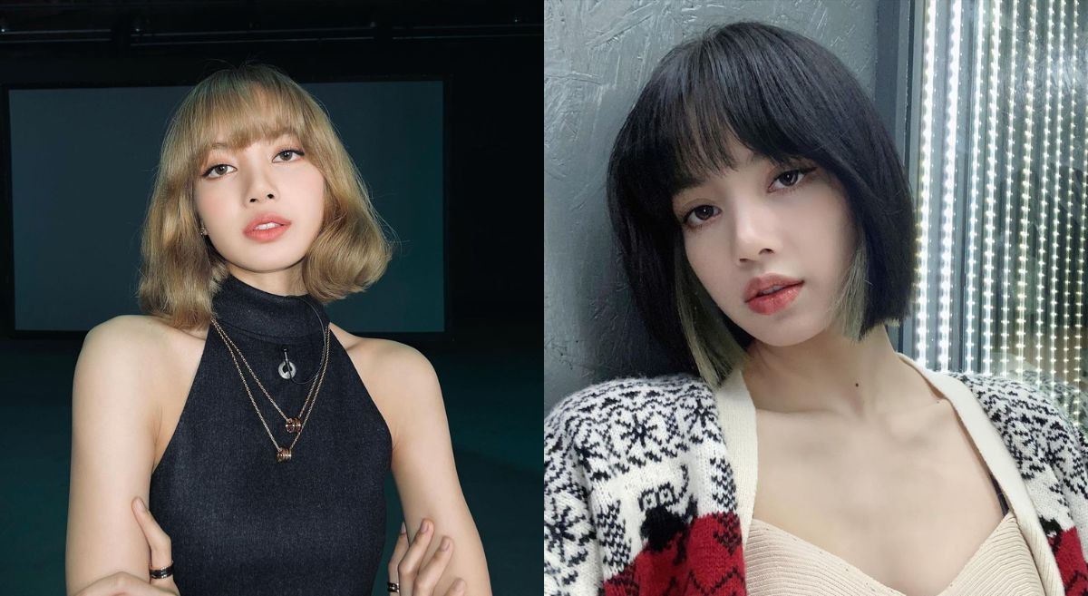 Lisa với kiểu tóc bob ngắn cá tính và thời trang