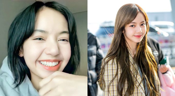 Lisa với kiểu tóc không mái thanh thoát