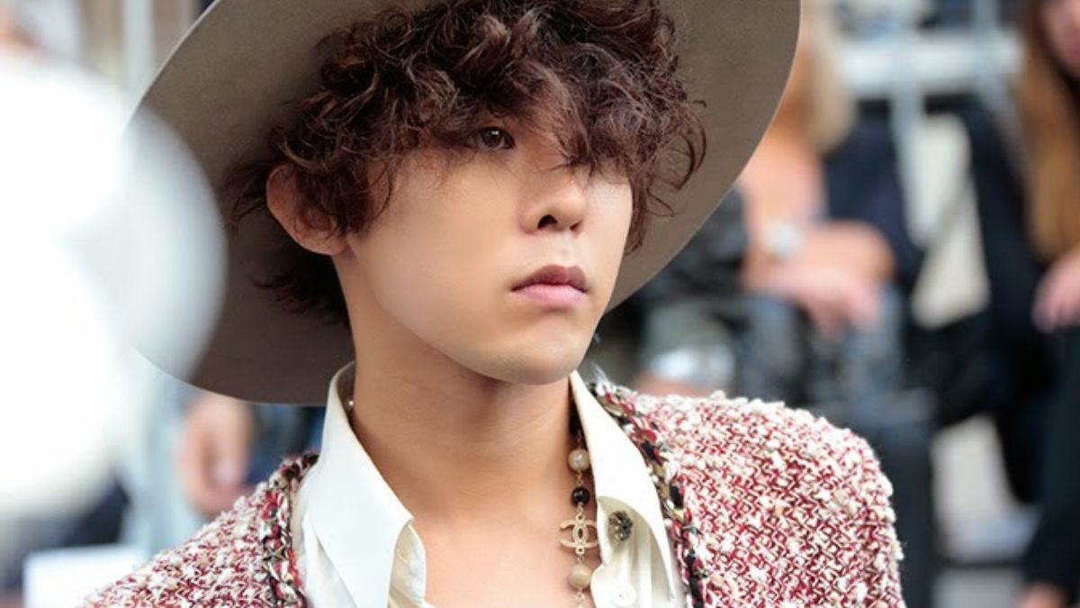 Mái tóc xoăn xù ấn tượng của G-Dragon