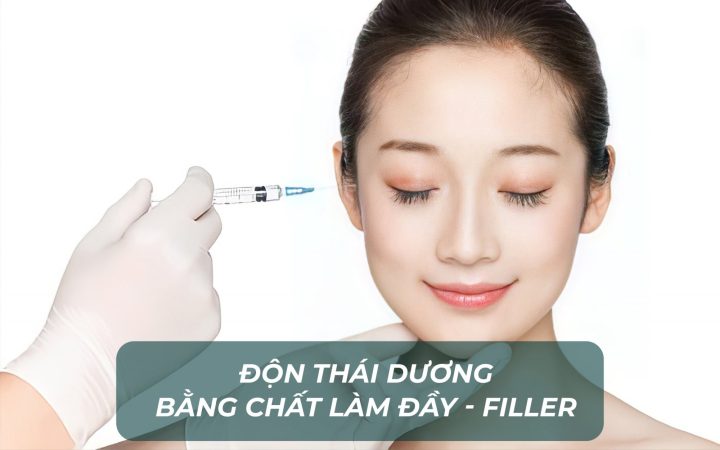 Mặt bị hóp thái dương ảnh hưởng đến cân đối gương mặt
