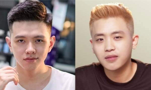 Mẫu kiểu tóc Short Quiff phù hợp cho nam giới mặt tròn, tôn đường nét