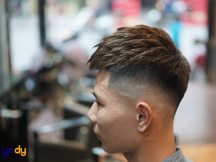 Mẫu tóc Choppy Crop cá tính cho học sinh nam cấp 2