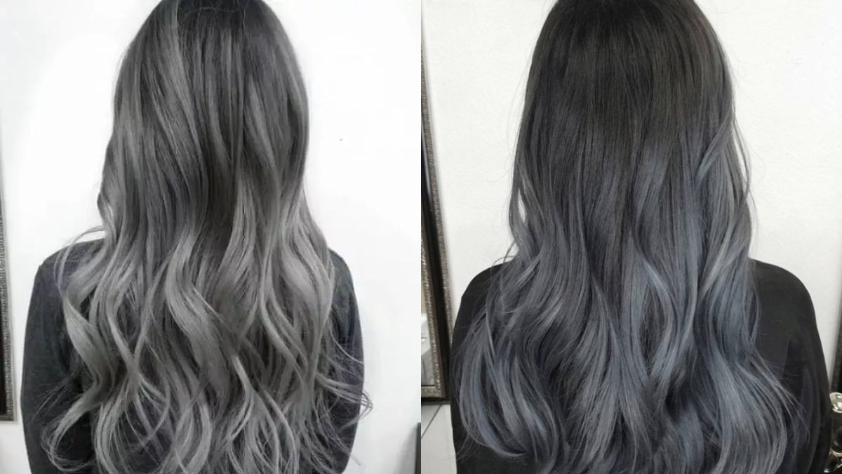 Màu tóc đen chì, màu tóc hack tuổi hiện đại