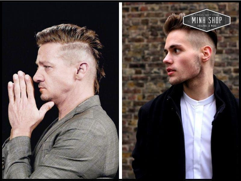 Mohawk cá tính cho kiểu tóc hói nam