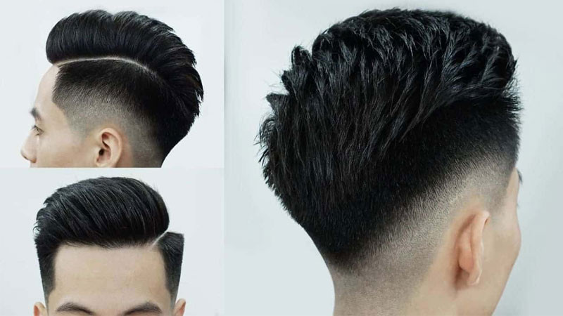 Mohican chéo kẻ phá cách đầy ấn tượng