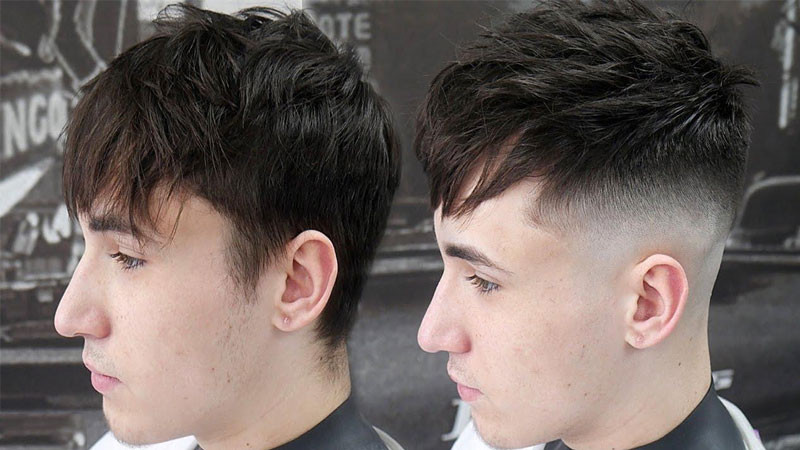 Mohican chéo không phù hợp với một số dáng mặt