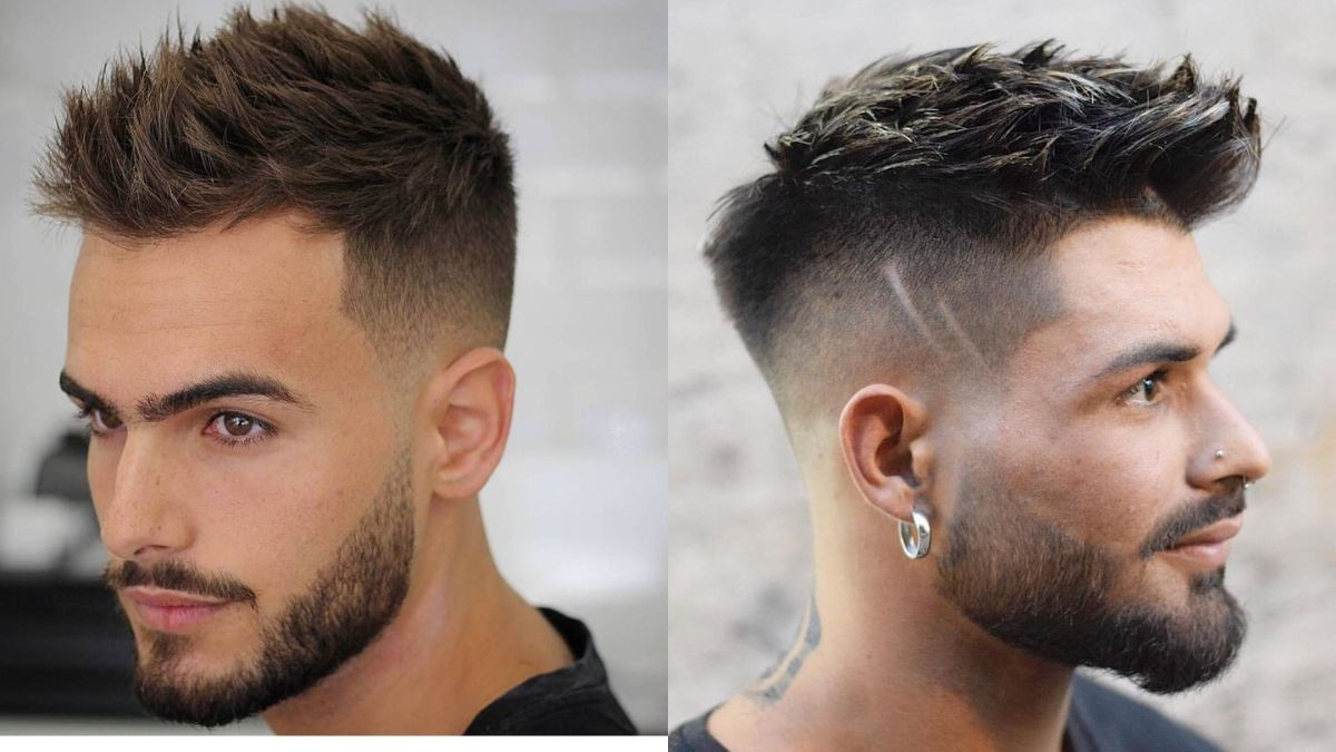 Mohican dựng ngắn kết hợp hiệu ứng fade