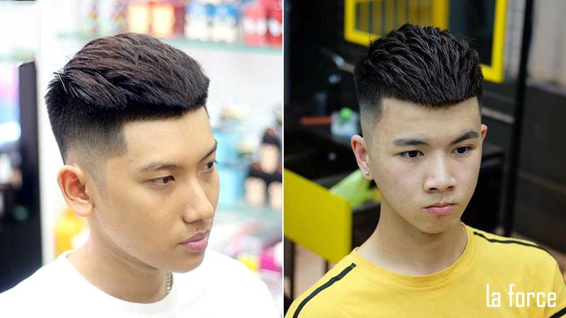Mohican ngắn hiện đại, kiểu tóc mùa hè cho nam mặt tròn