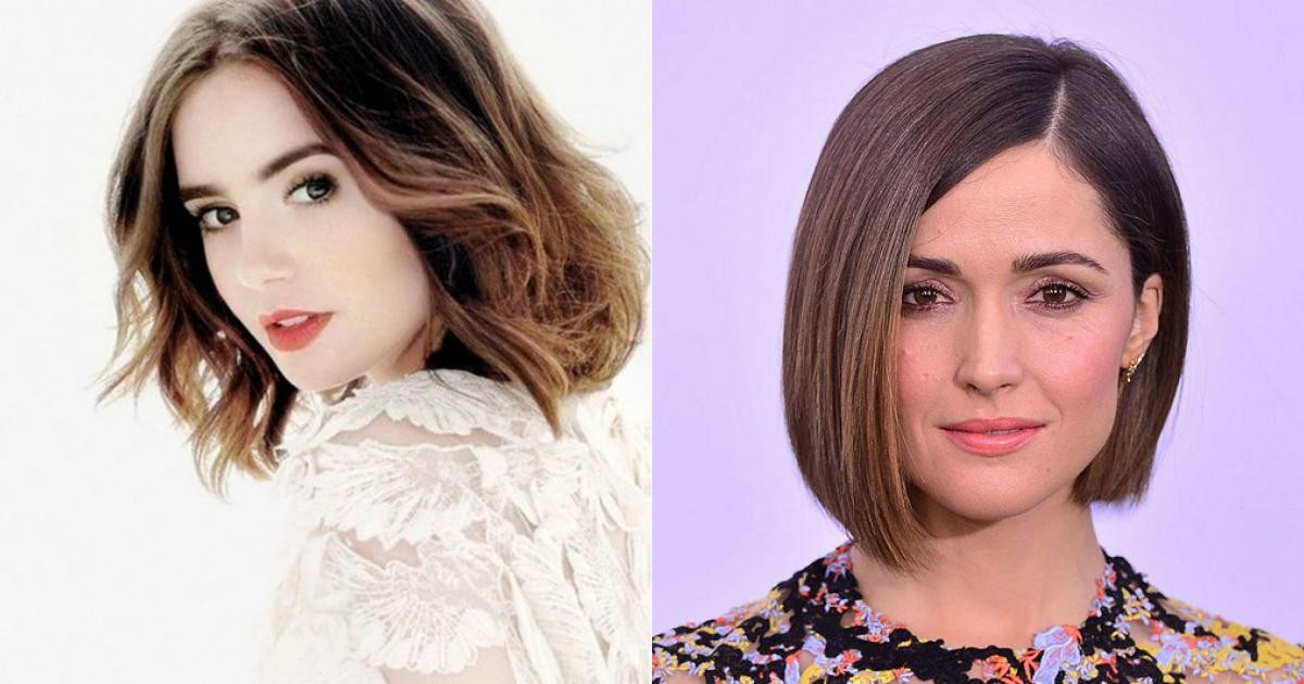 Nữ 40 tuổi sang trọng với tóc ngắn cắt mái chéo cổ điển