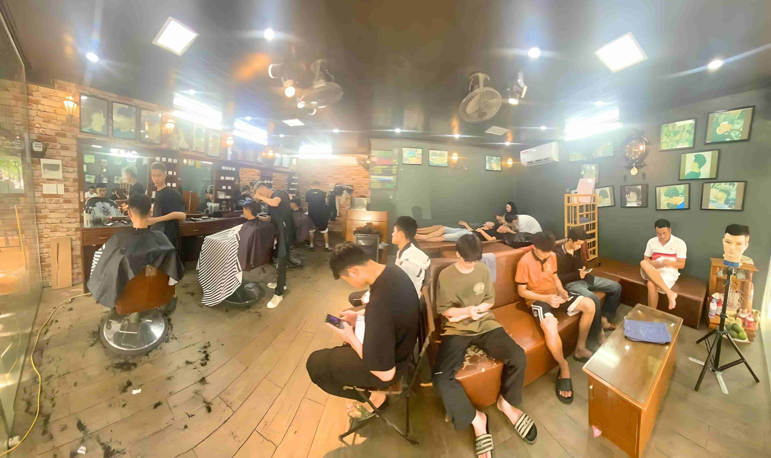 Phong cách kiểu tóc Layer tại DINO Barbershop Thanh Hóa