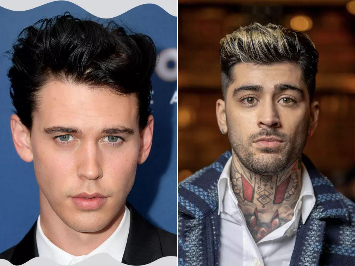 Quiff với phần mái vuốt dựng ngược hoặc hơi lệch là kiểu tóc nam cho tóc cứng ấn tượng