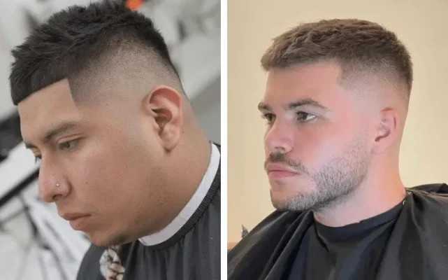 Quý ông với mái tóc crew cut hiện đại, là một kiểu tóc ngắn cho người già đầy sức sống