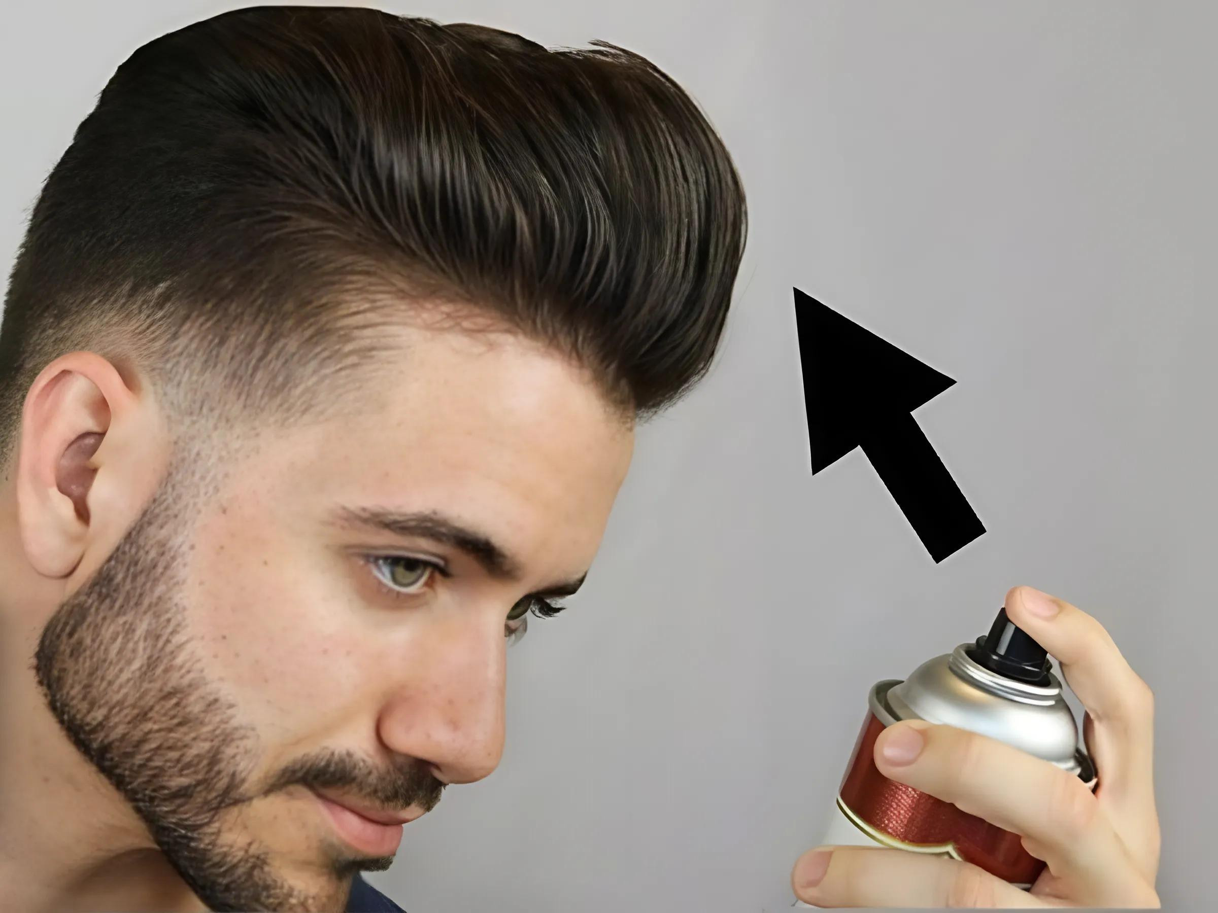 Quy trình vuốt sáp để tạo kiểu tóc Undercut Quiff bồng bềnh